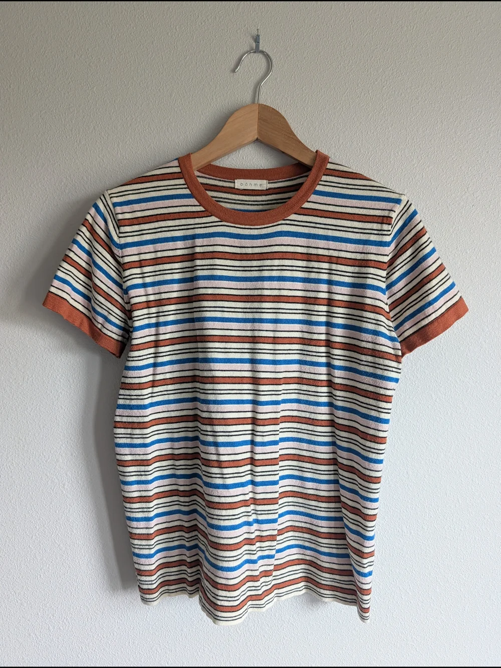 Böhme Striped Crewneck Sweater Tee